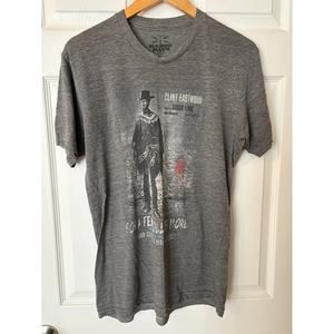 For A Few Dollars More Poster T-Shirt - Licensed Product GRAY - LARGE